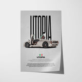 Utopia Car Poster
