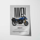 NIKEN GT Motorcycle Poster