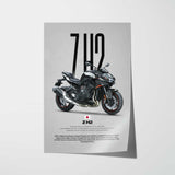 Z H2 Motorcycle Poster