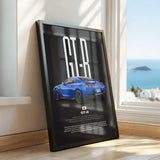 GT-R Car Poster
