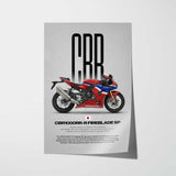 CBR1000RR-R Fireblade SP Motorcycle Poster