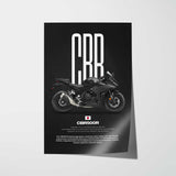 2024-Present CBR500R Motorcycle Poster