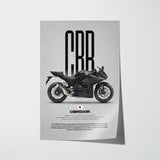 2024-Present CBR500R Motorcycle Poster
