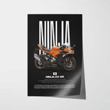 2020 Ninja ZX-6R Motorcycle Poster