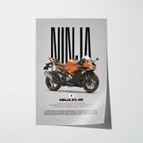 2020 Ninja ZX-6R Motorcycle Poster