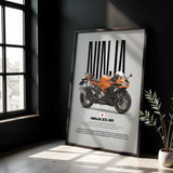 2020 Ninja ZX-6R Motorcycle Poster