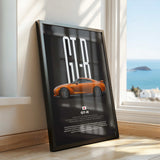 GT-R Car Poster
