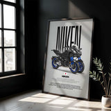 NIKEN Motorcycle Poster