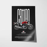 CB1100 Motorcycle Poster