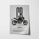 2019-2020 CB650R Motorcycle Poster