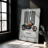 2019 Vulcan S Motorcycle Poster