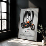 2019 Vulcan S Motorcycle Poster
