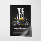 Street Triple 765 RS Motorcycle Poster