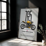 Street Triple 765 RS Motorcycle Poster