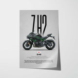 Z H2 Motorcycle Poster