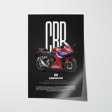 2024-Present CBR500R Motorcycle Poster