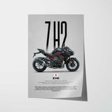 Z H2 Motorcycle Poster