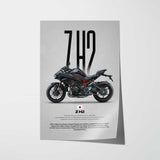 Z H2 Motorcycle Poster