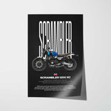 Scrambler 1200 XC Motorcycle Poster