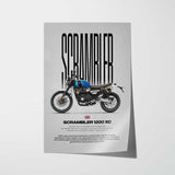 Scrambler 1200 XC Motorcycle Poster