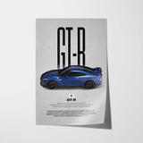 GT-R Car Poster