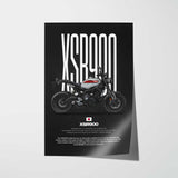 2019 XSR900 Motorcycle Poster