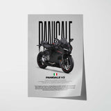 2020-2024 Panigale V2 Motorcycle Poster