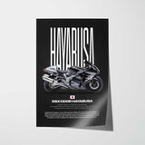1999-2007 GSX1300R Hayabusa Motorcycle Poster