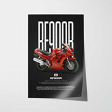 1994 RF900R Motorcycle Poster