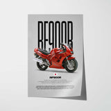 1994 RF900R Motorcycle Poster