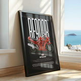 1994 RF900R Motorcycle Poster