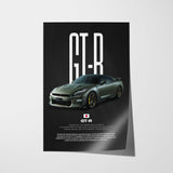 GT-R Car Poster