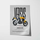 2010 Versys 650 Motorcycle Poster