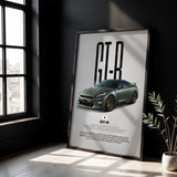 GT-R Car Poster