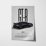 GT-R Car Poster
