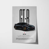 GT-R Car Poster
