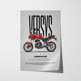 2008 Versys 650 Motorcycle Poster
