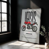 2008 Versys 650 Motorcycle Poster
