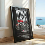 2008 Versys 650 Motorcycle Poster