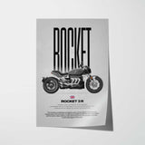 Rocket 3 R Motorcycle Poster
