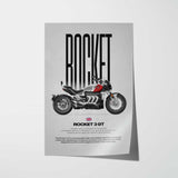 Rocket 3 GT Motorcycle Poster