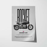 Rocket 3 GT Motorcycle Poster