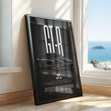 GT-R Car Poster