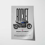 Rocket 3 Storm GT Motorcycle Poster