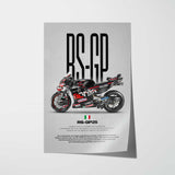 RS-GP25 Motorcycle Poster