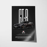GT-R Car Poster