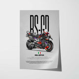 RS-GP24 Motorcycle Poster