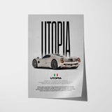 Utopia Car Poster