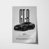 GT-R Car Poster