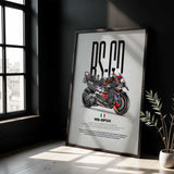 RS-GP24 Motorcycle Poster